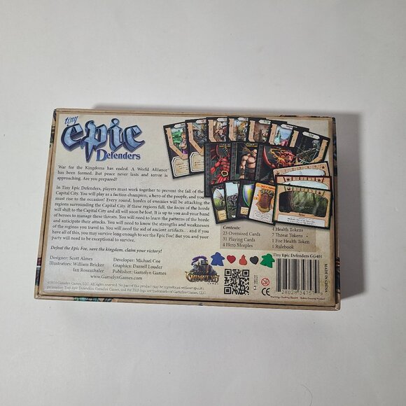 Tiny Epic Defenders Game By Scott Almes Fantasy Strategy Game New - Picture 5 of 5